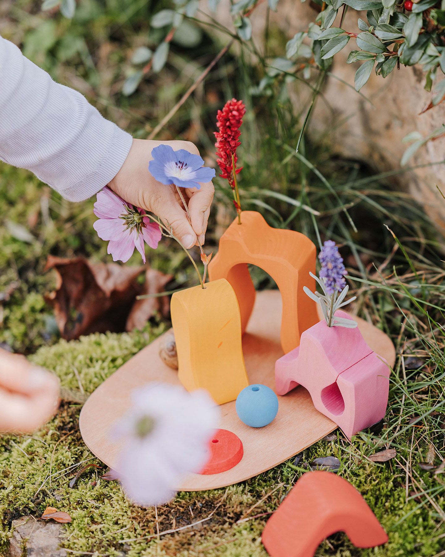 grimms Speelset small world - bloemenweide 1.0