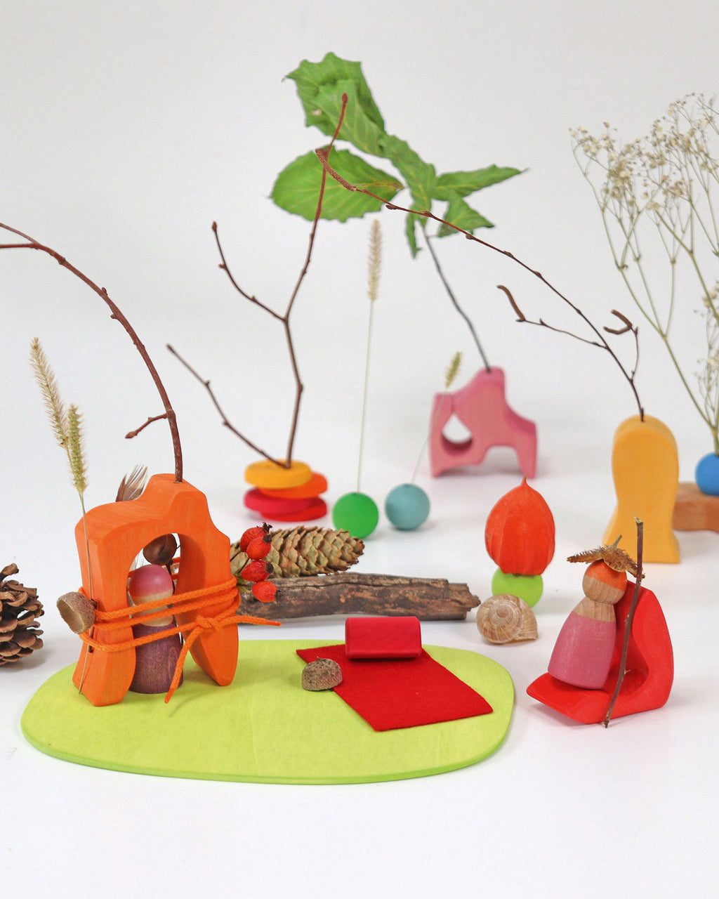grimms Speelset small world - bloemenweide 4