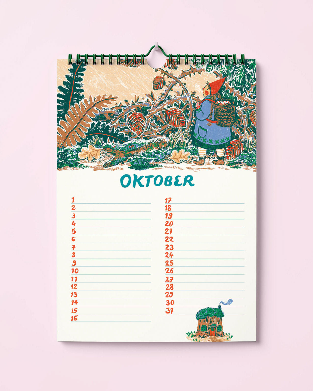Heksje hazel - verjaardagskalender
