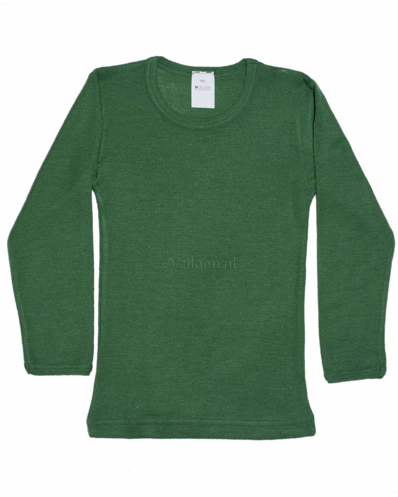 hocosa-wol-zijde-kinder-shirt-groen