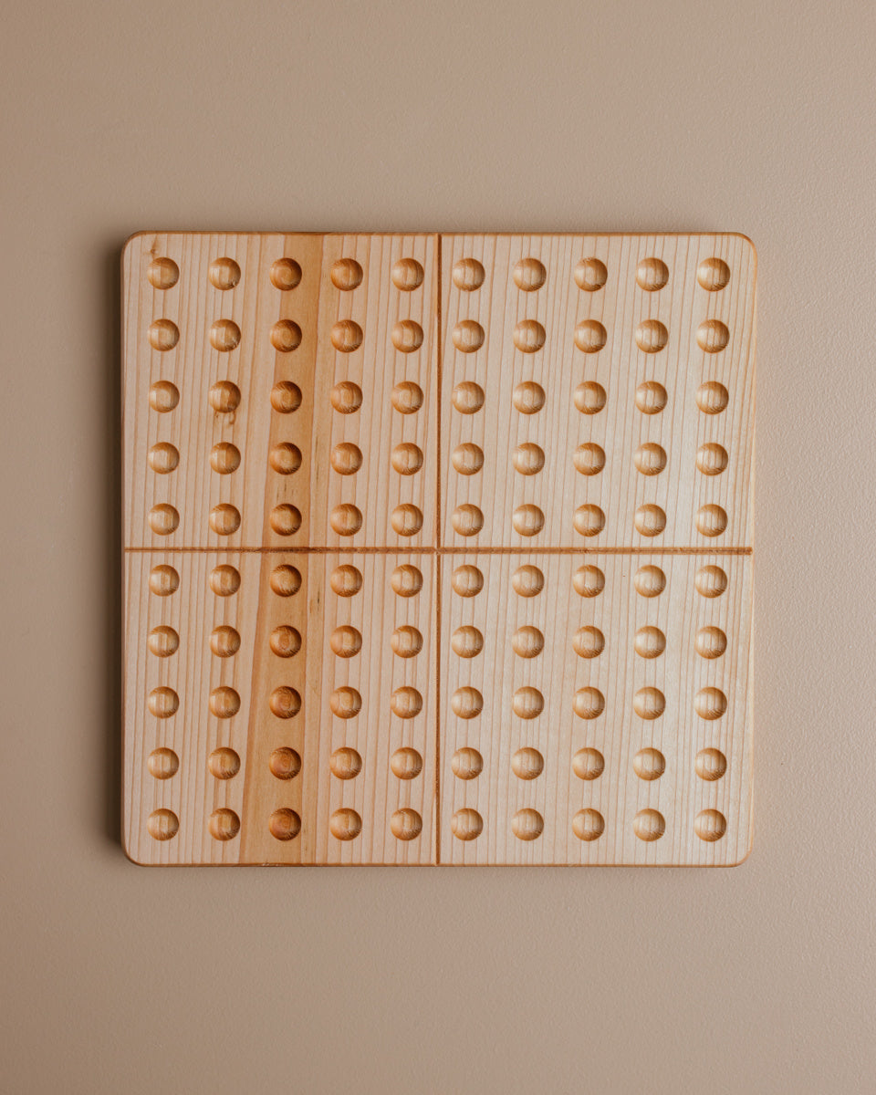 houten honderd bord rekenen