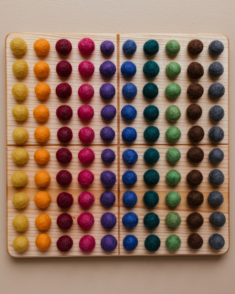 Houten honderd bord