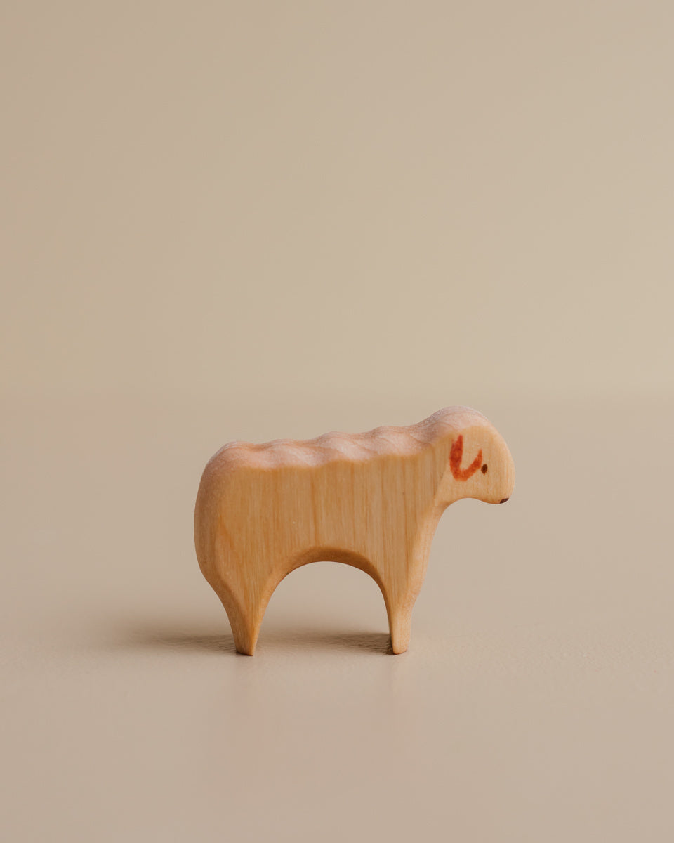 Houten schaapje handgemaakt