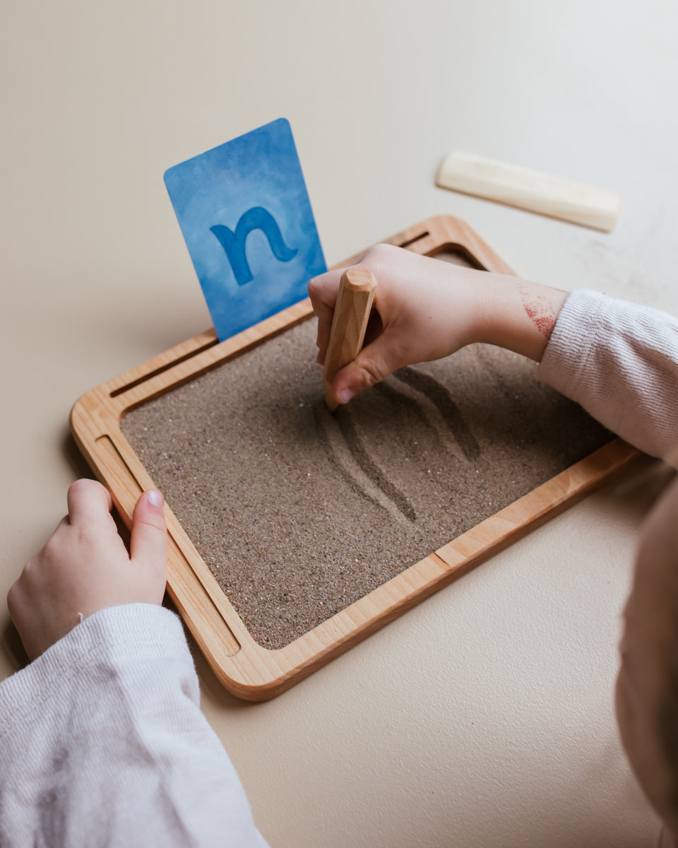 Houten schrijf plankje