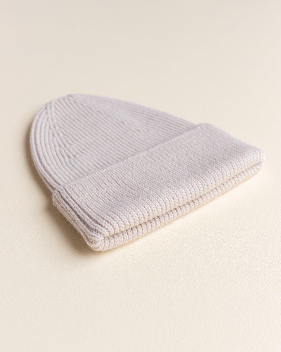 hvid BEANIE OFF-WHITE