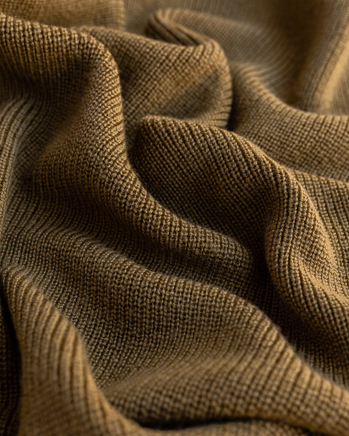 Hvid blanket FELIX MUSTARD 2
