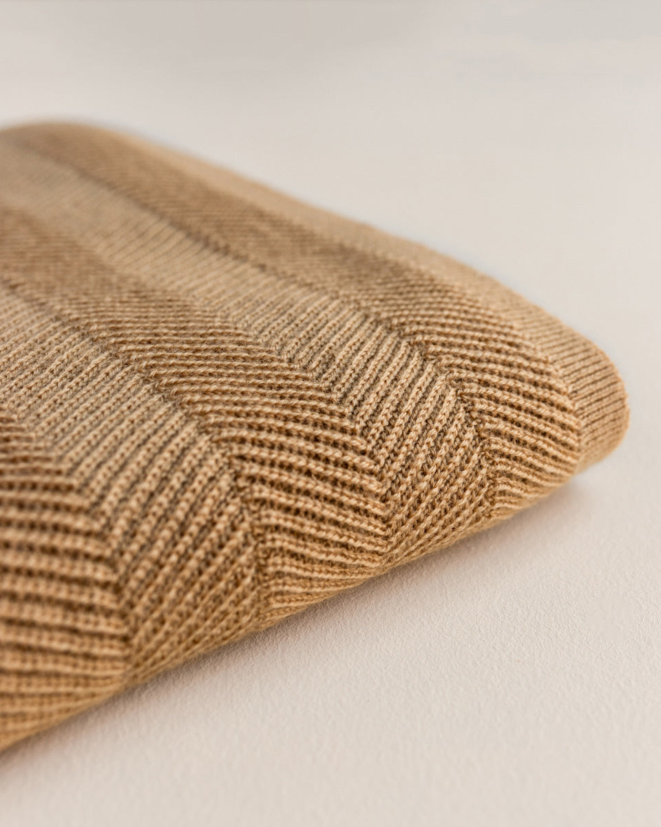 Hvid blanket FREDDIE OCHRE