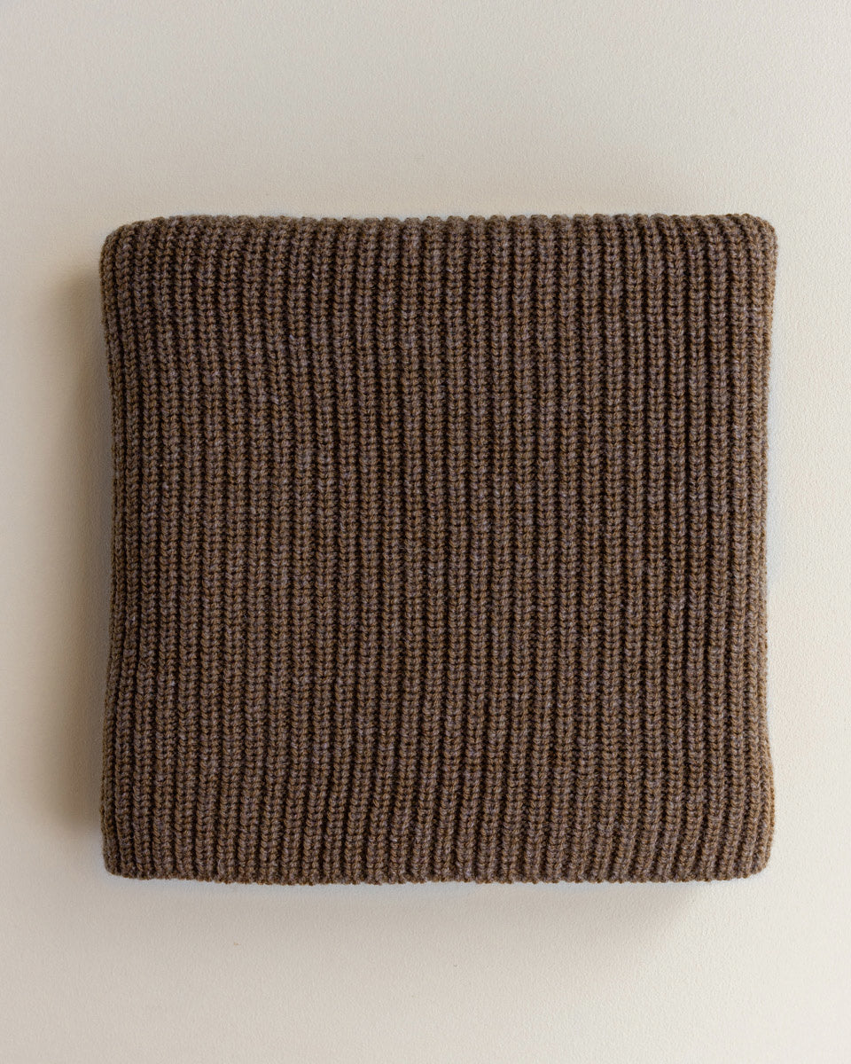 Hvid deken BLANKA WALNUT