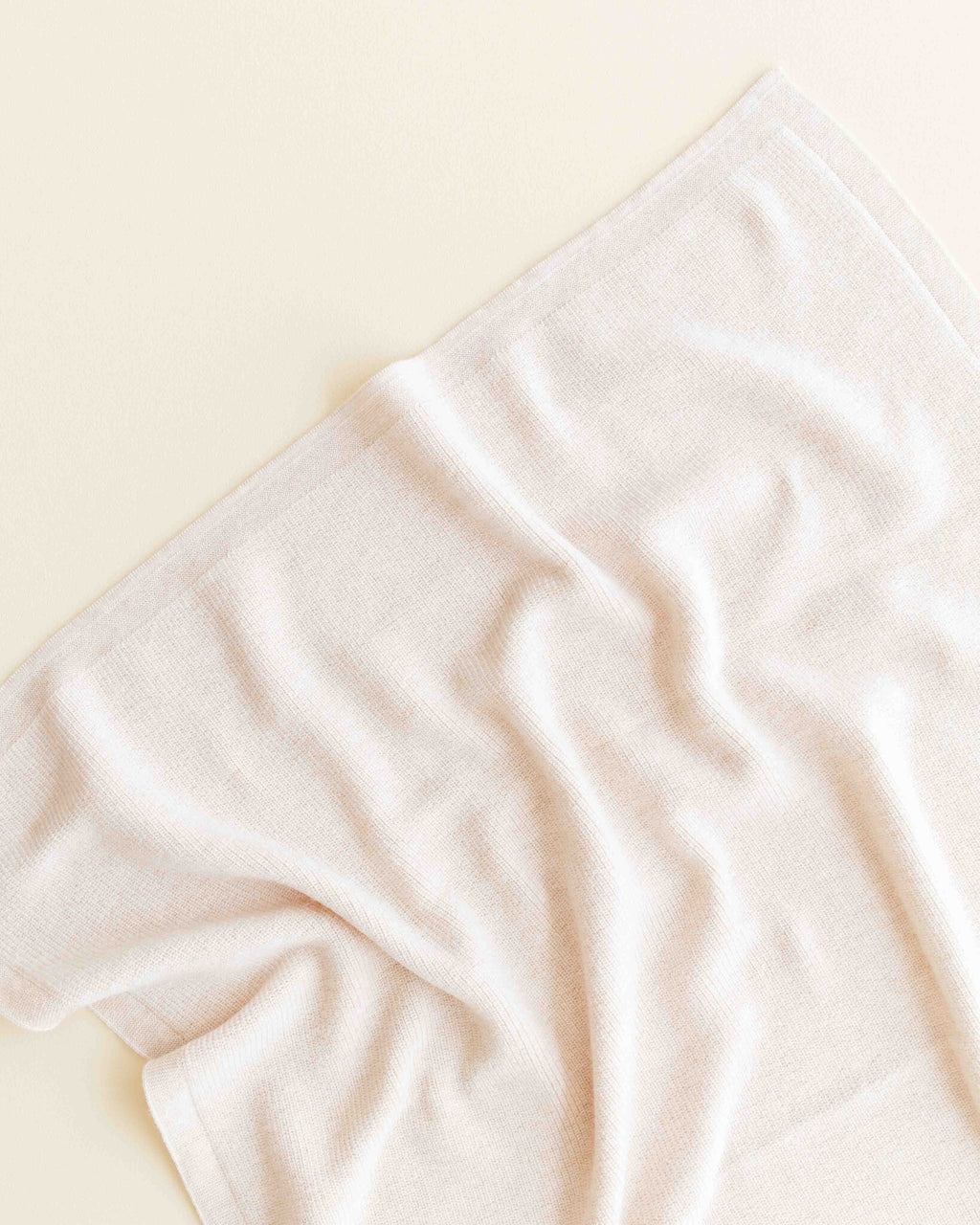 Hvid Deken van merino wol Felix - cream 2