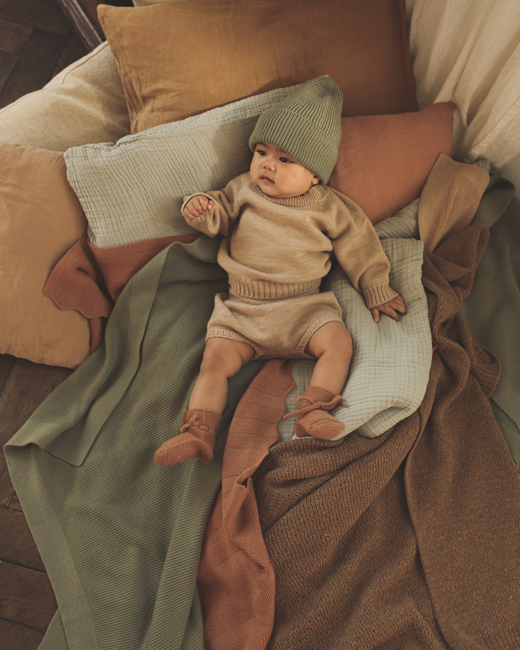 Hvid-Deken-van-merino-wol-Gust---artichoke-3.0