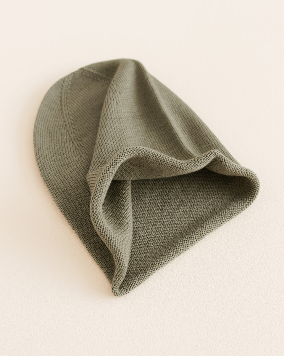 hvid Efa beanie - artichoke 3