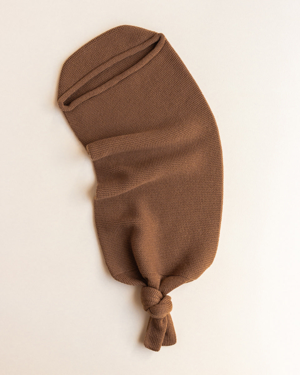 Hvid merino wool COCOON CHOCOLATE