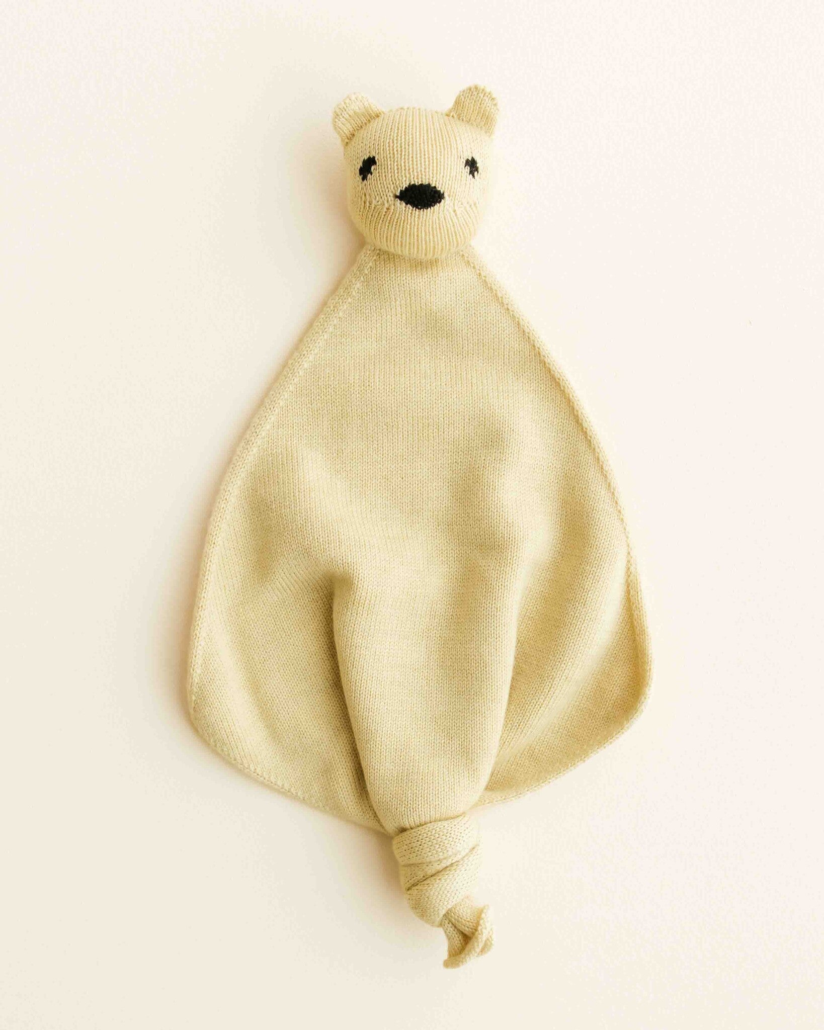 Hvid Teddy Tokki - light yellow