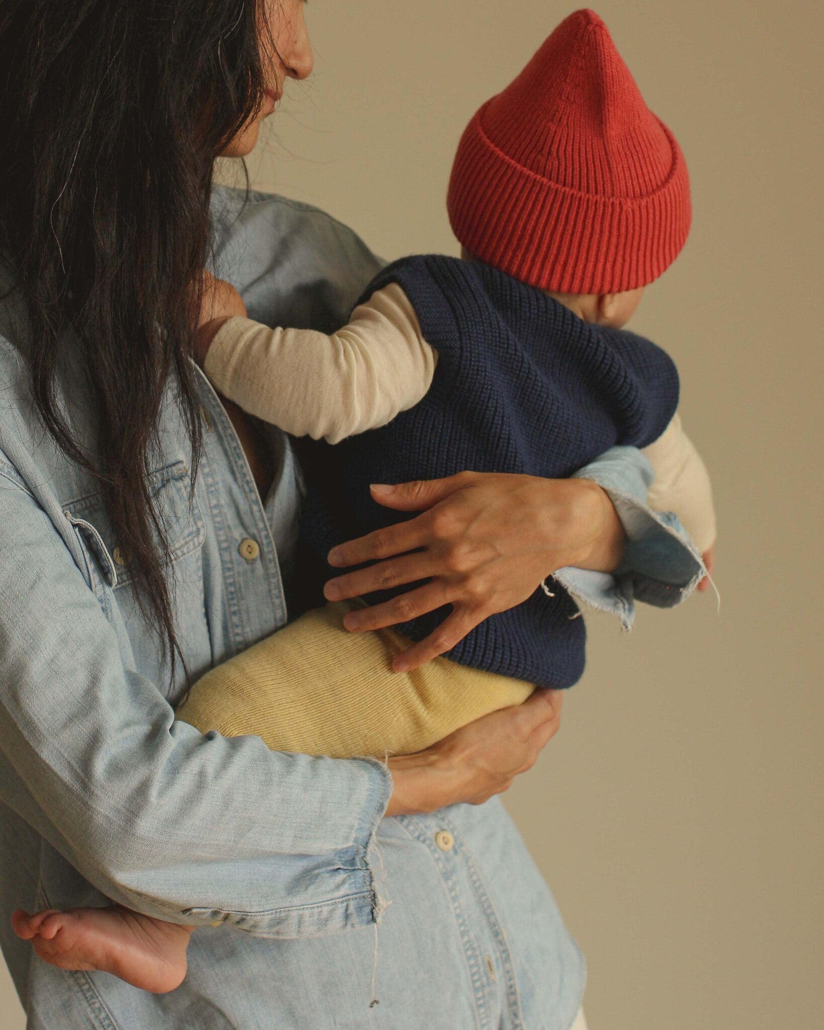 Hvid Vest Harvey - blue