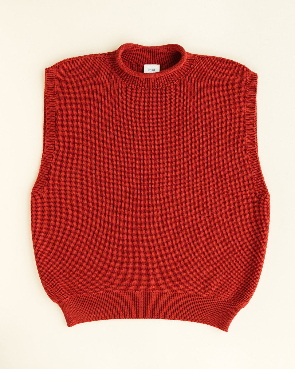 Hvid VEST HELLE ADULT RED