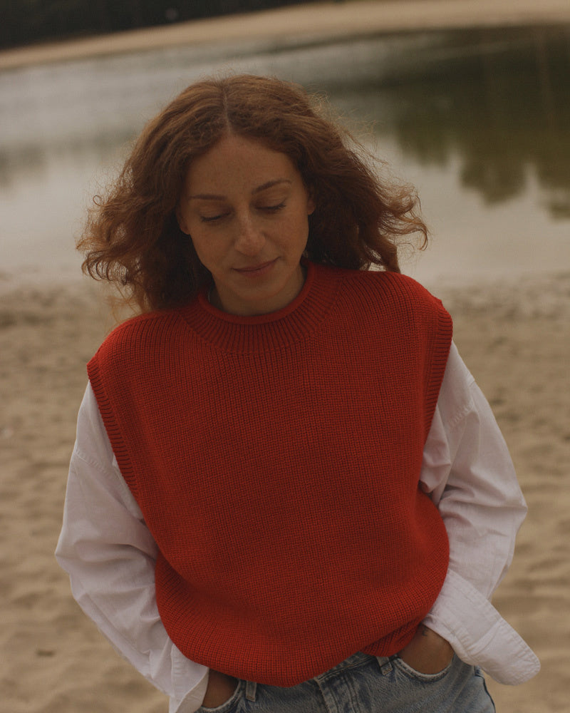 Hvid VEST HELLE RED LIFESTYLE 3