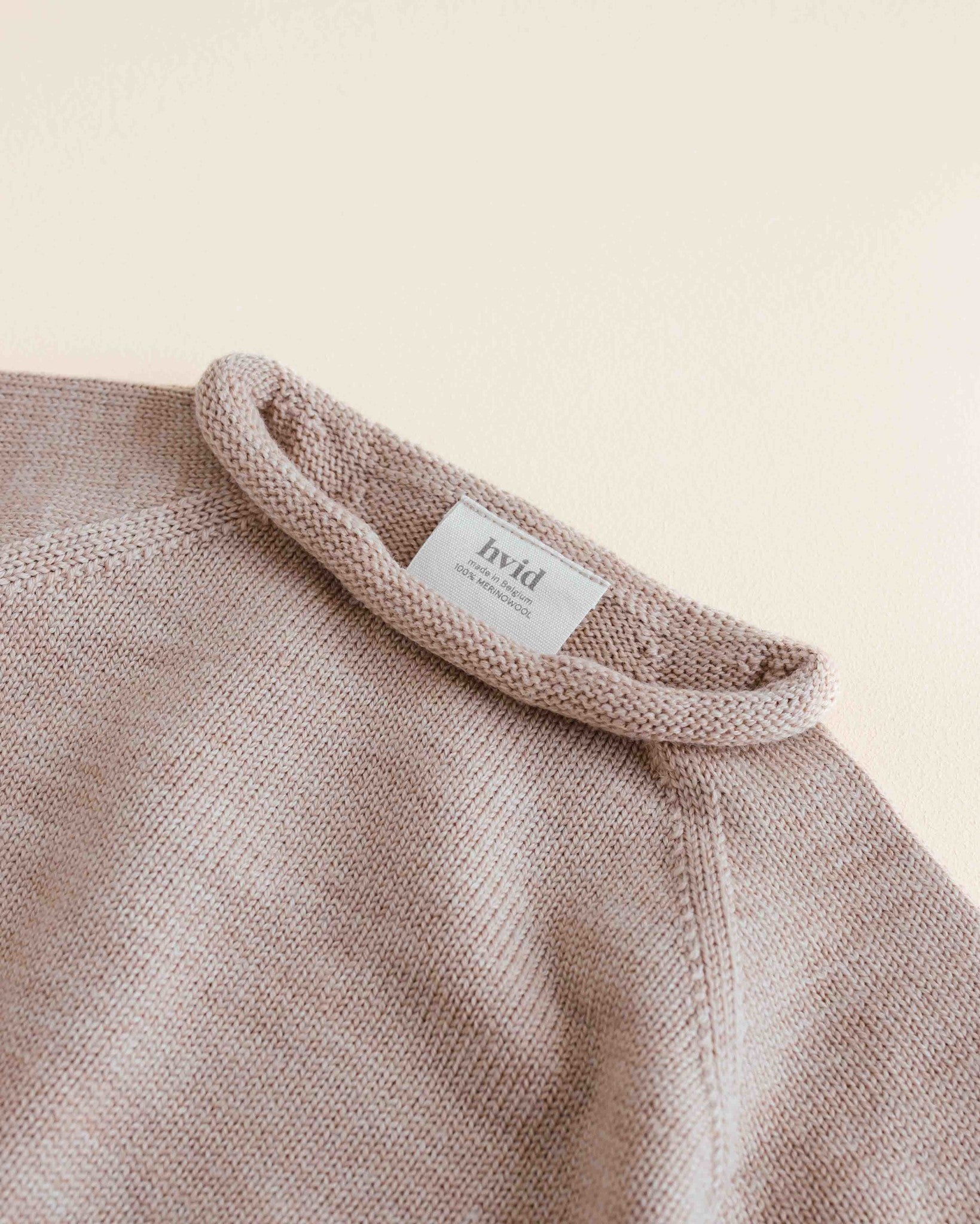 hvid Wool sweater Georgette - sand 3