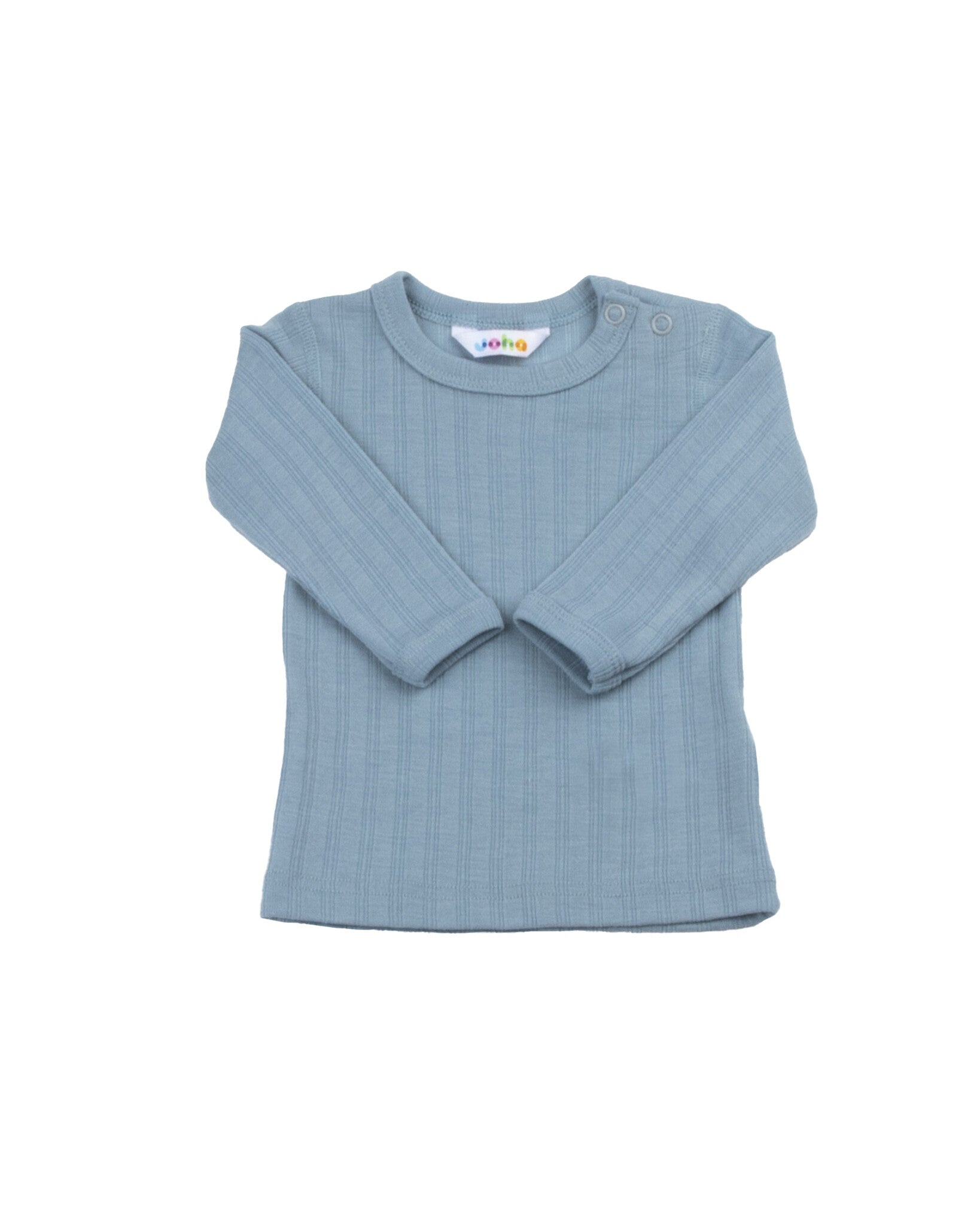 Joha babyshirt dusty blue 1