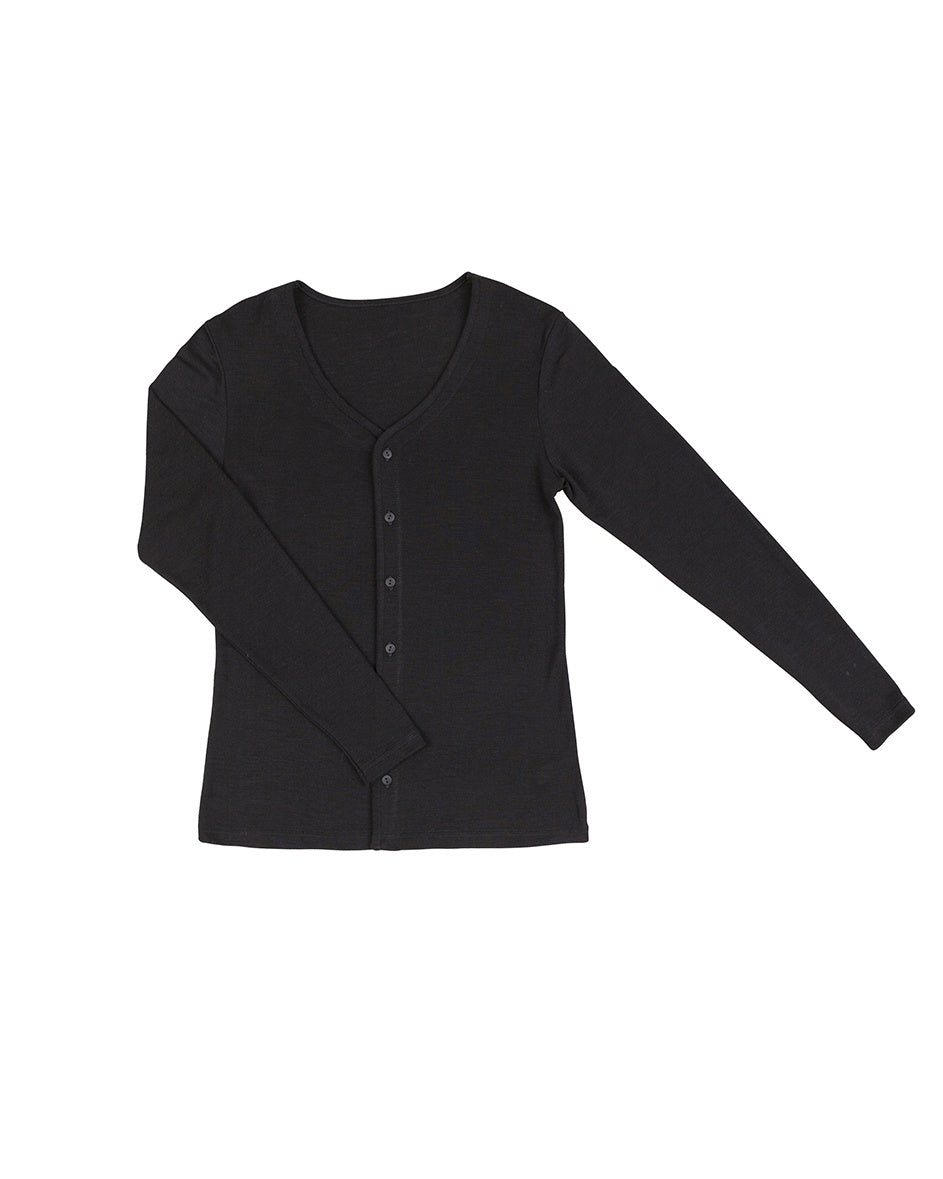 Joha dames vest zwart 11657-195-111