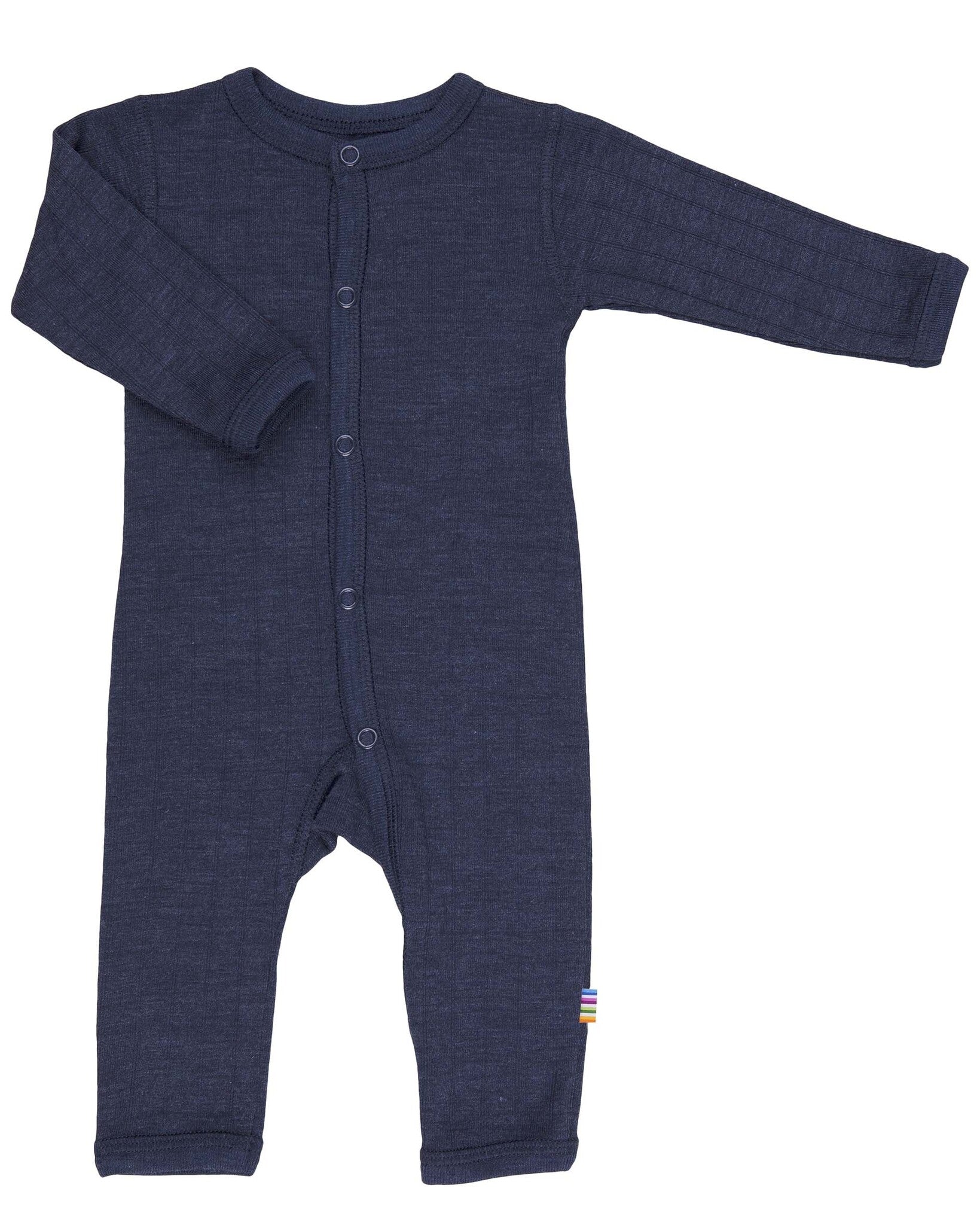 Joha Jumpsuit van wol zijde - donkerblauw