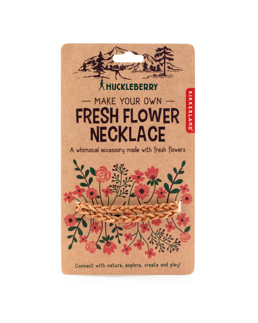 kikkerland Fresh flower necklace
