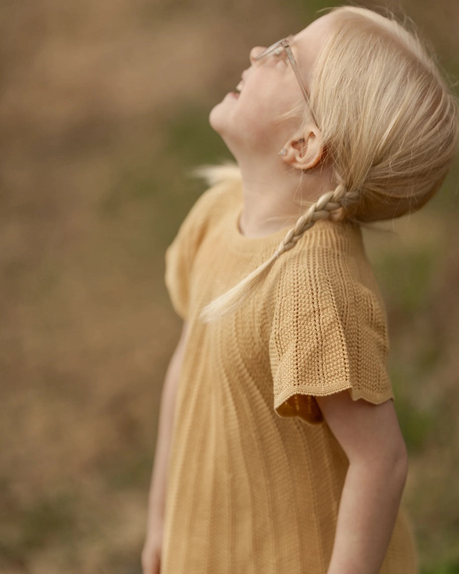 Kinder zomerjurk Vibe - Italien straw -3