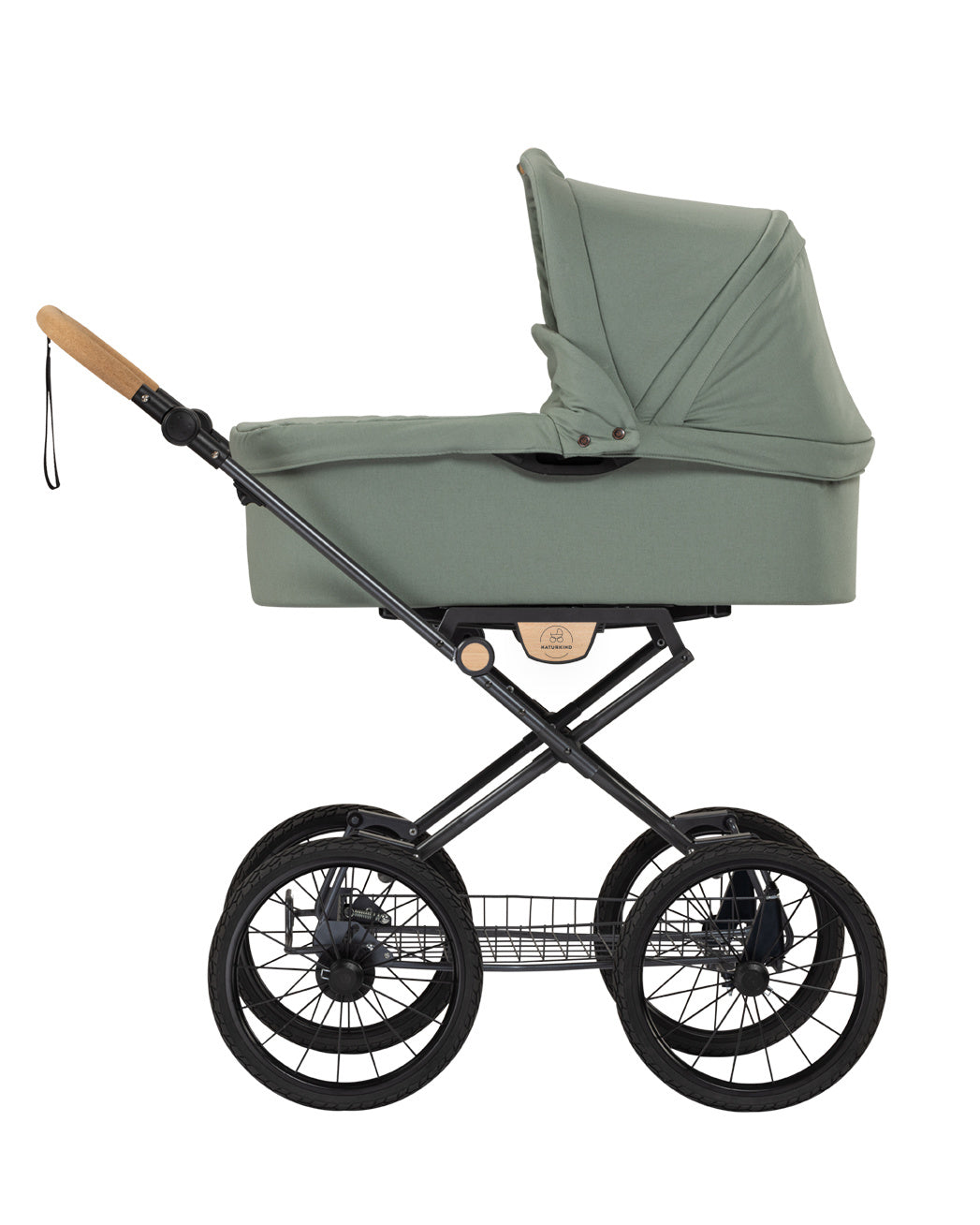 Kinderwagen Ida jade - basis model inclusief reiswieg 1081339+7039