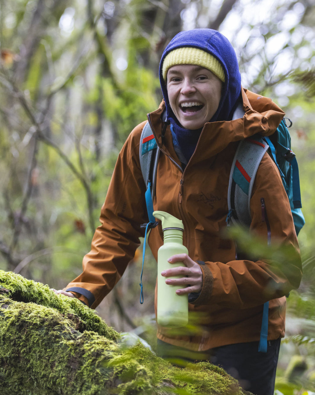 Klean Kanteen - Drinkfles Classic 800 ml met flipsportdop - shadow lime