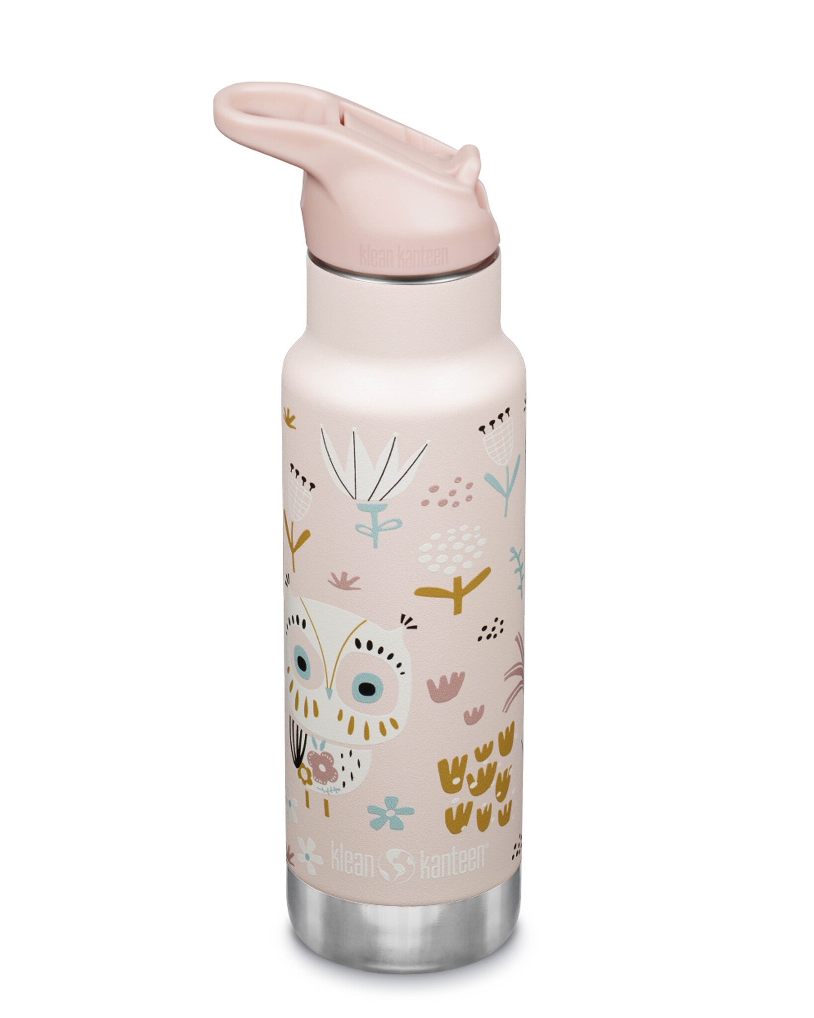 Klean kanteen kid thermosfles 355 ml - owlet
