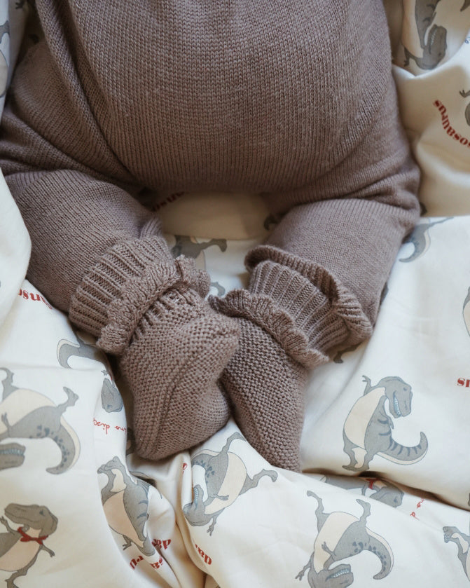 konges sloejd Booties tomama - stone 4