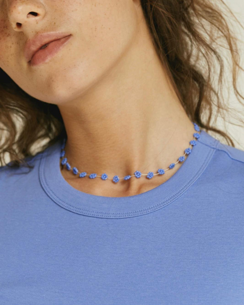 Labro FIORI-NECKLACE-BLUE