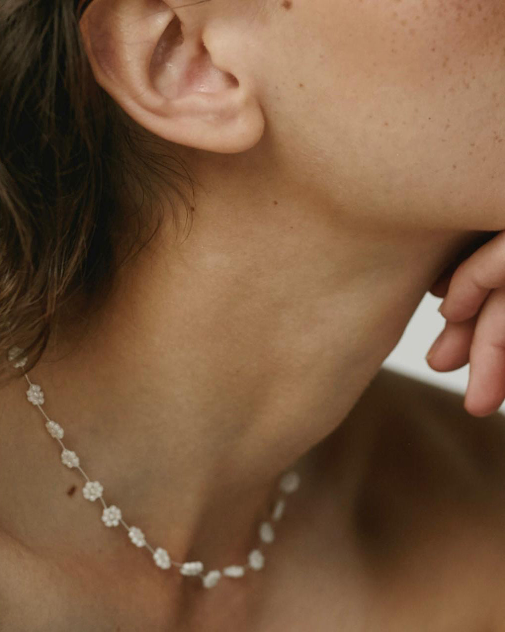 Labro FIORI-NECKLACE-WHITE