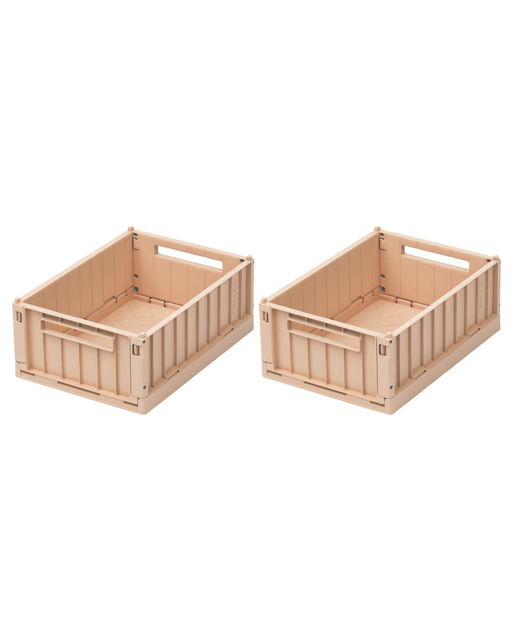 Liewood opvouwbare kratten set van 2 tuscany rose 2 LW14677