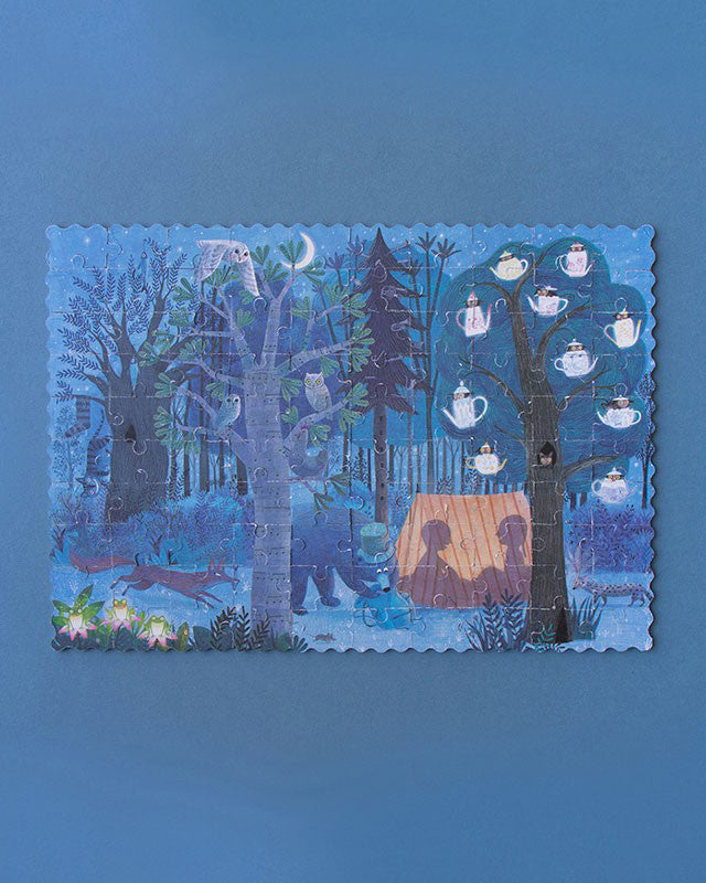 Londji-Puzzles-Night and day in the forest pocket puzzle-3