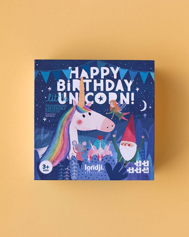 Londji-Puzzles-Puzzle - HAPPY BIRTHDAY UNICORN! 1
