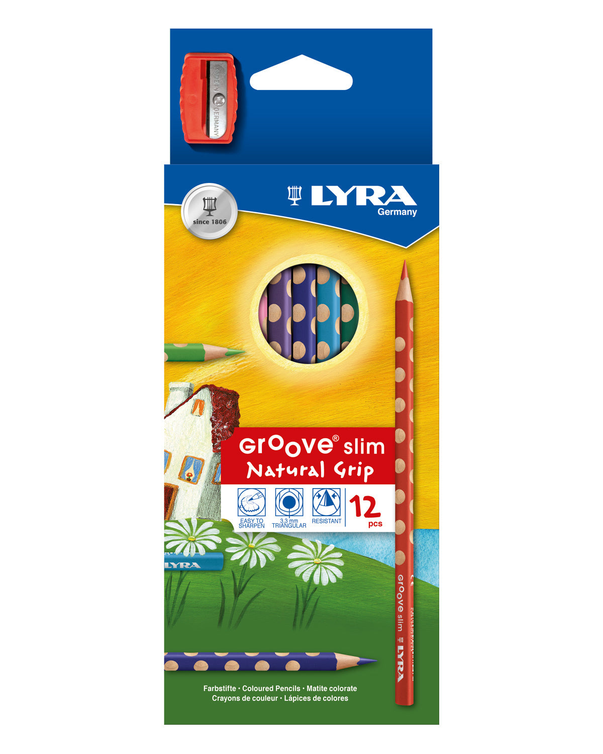 Lyra-potloden-groove-slim-12-stuks-L2821120