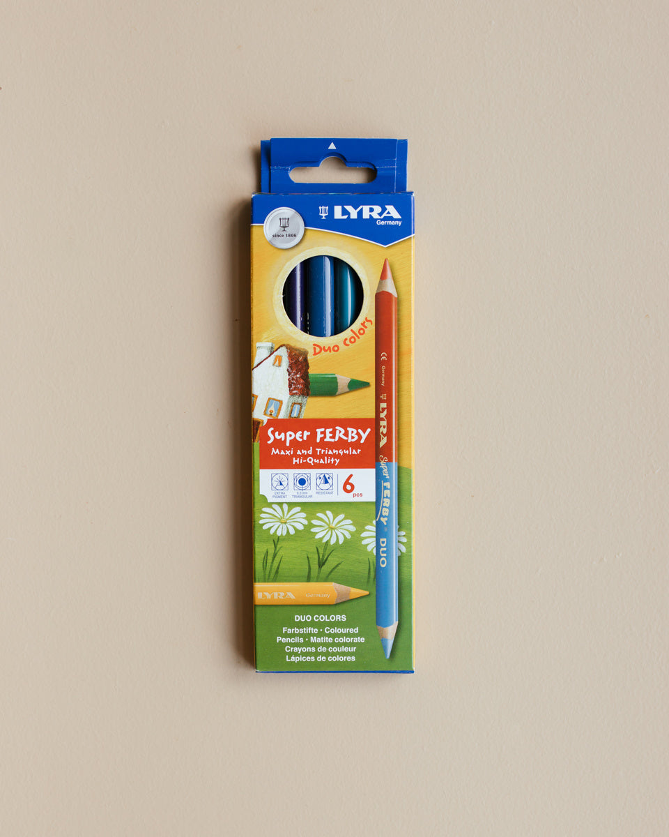 lyra potloden super ferby duo - 6 stuks 2