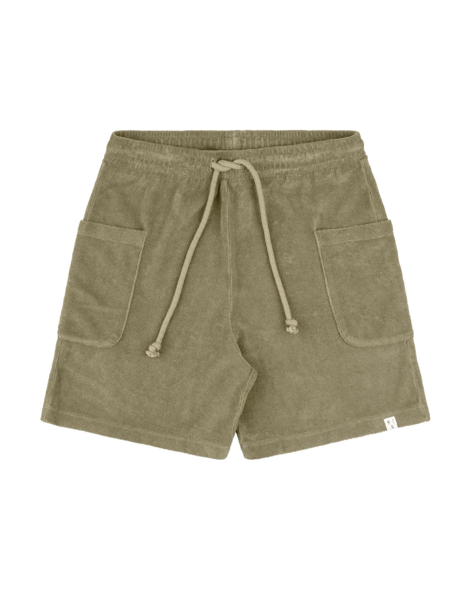Matona-SS25-Flatlay-Kids-Terry-Pants-olive-green-1
