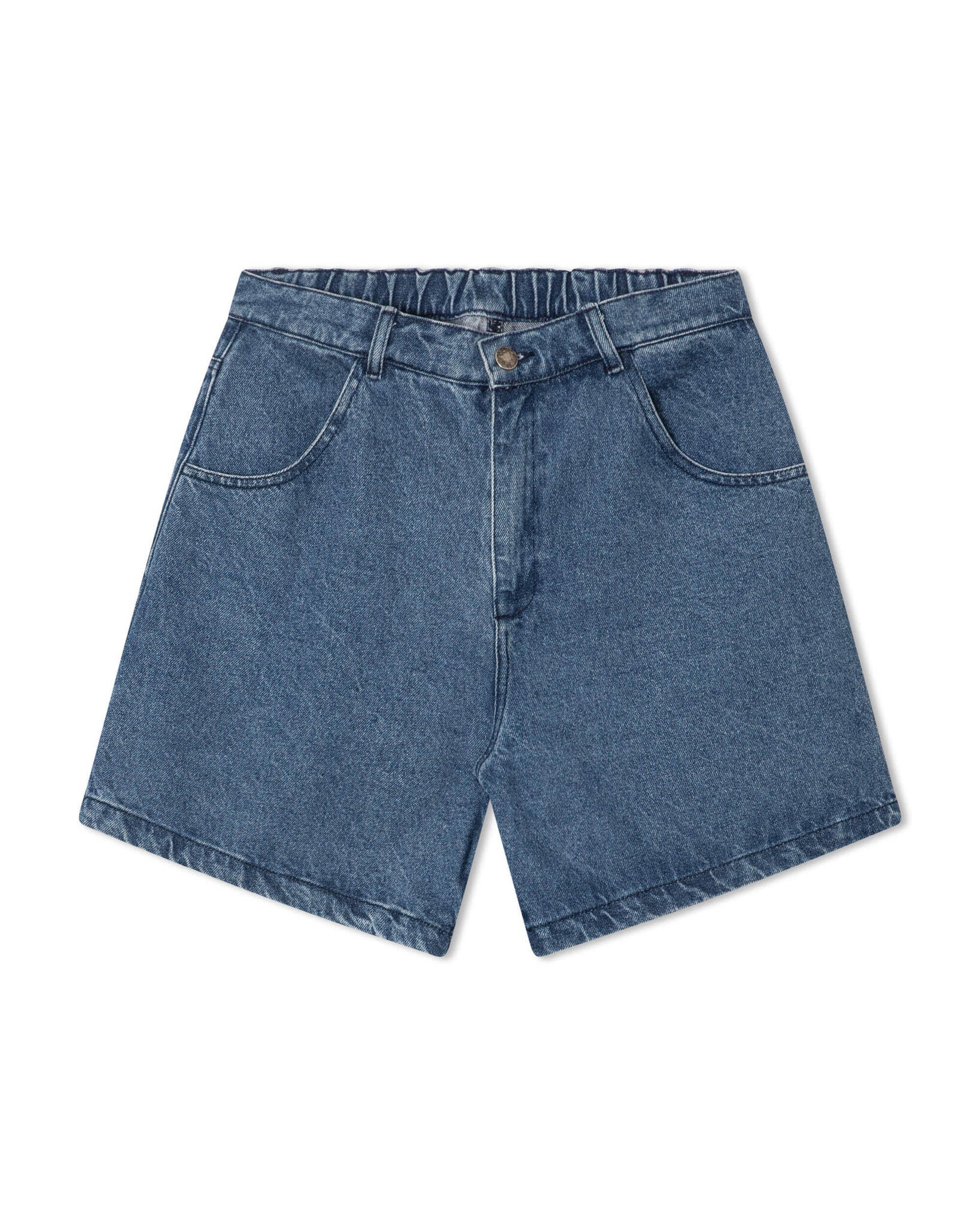 Matona-SS26-Flatlay-Women-Denim-Shorts-mid-blue-1