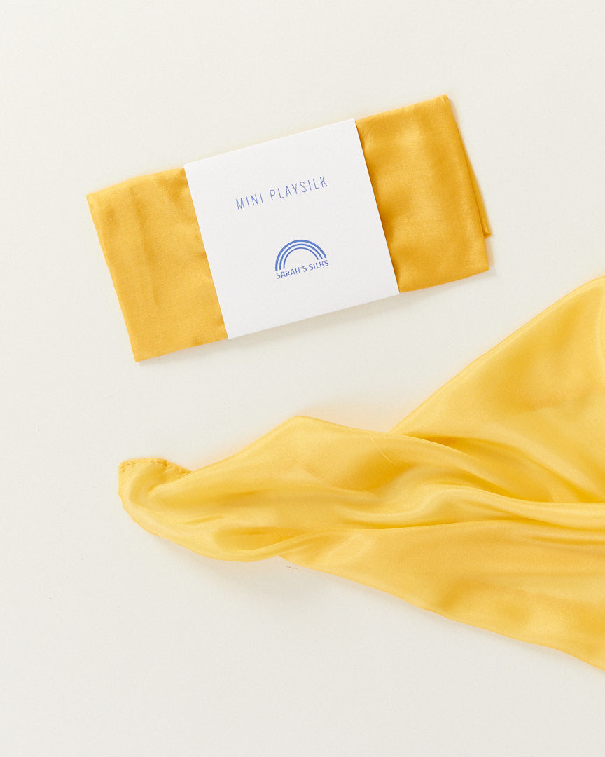 Mini Playsilk goud 1