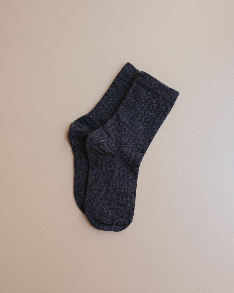 MP Denmark woolen rib sock dark grey copyright Ziloen web-463