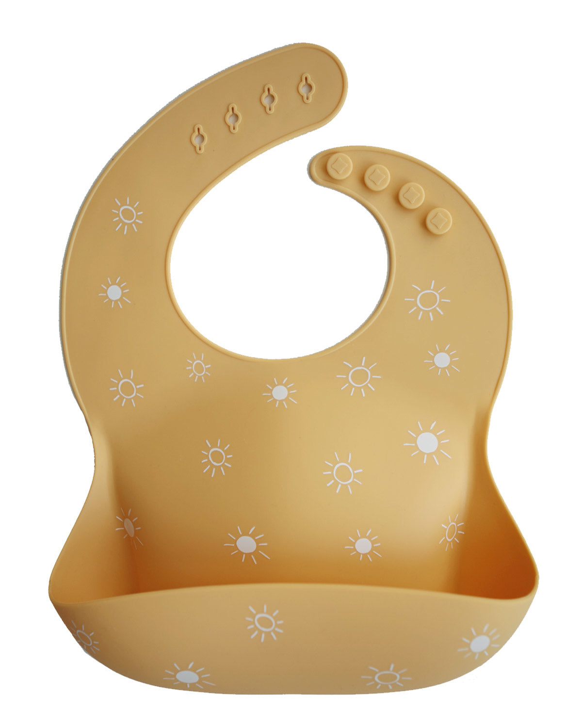 Muchie-silicone-slabbetje-geel-sun-zonnetjes