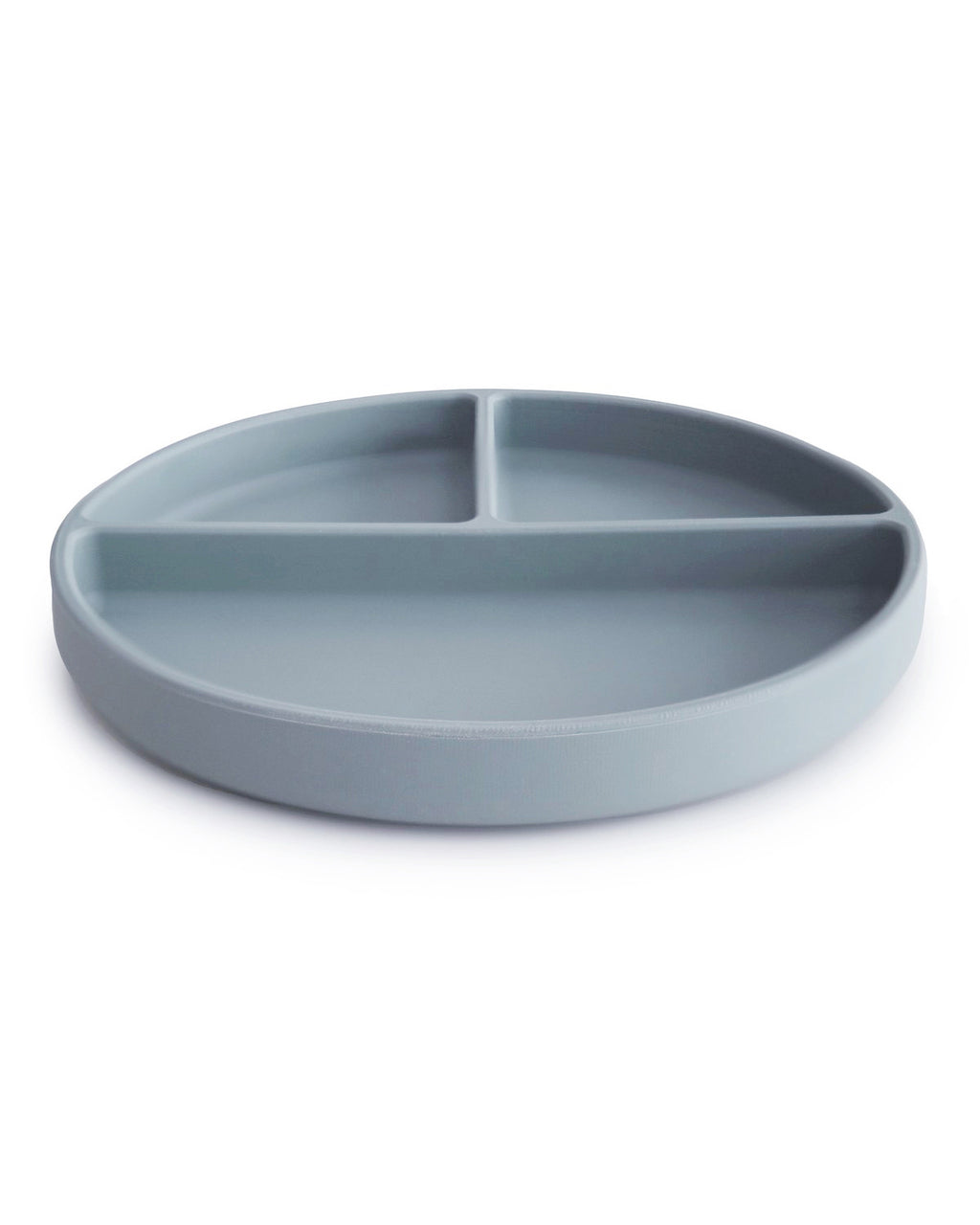 Mushie Bord met vakjes - powder blue 2
