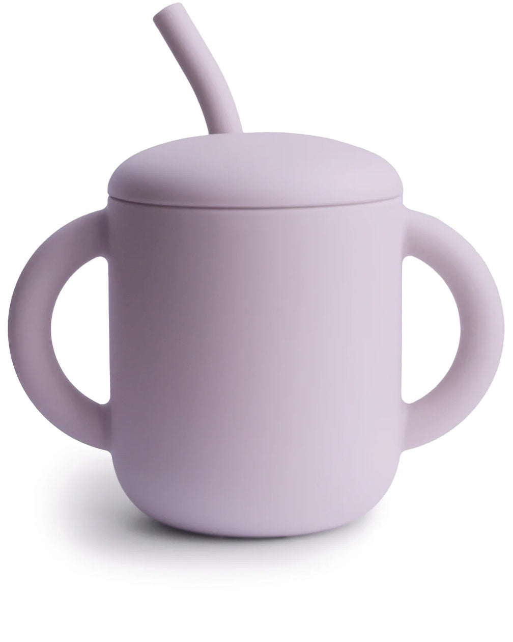 Mushie Silicone Training Cup_Soft Lilac
