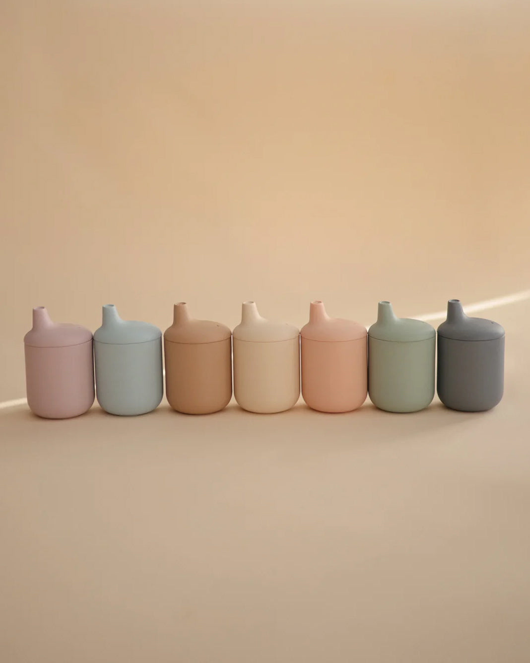 Mushie Sippy cups colours