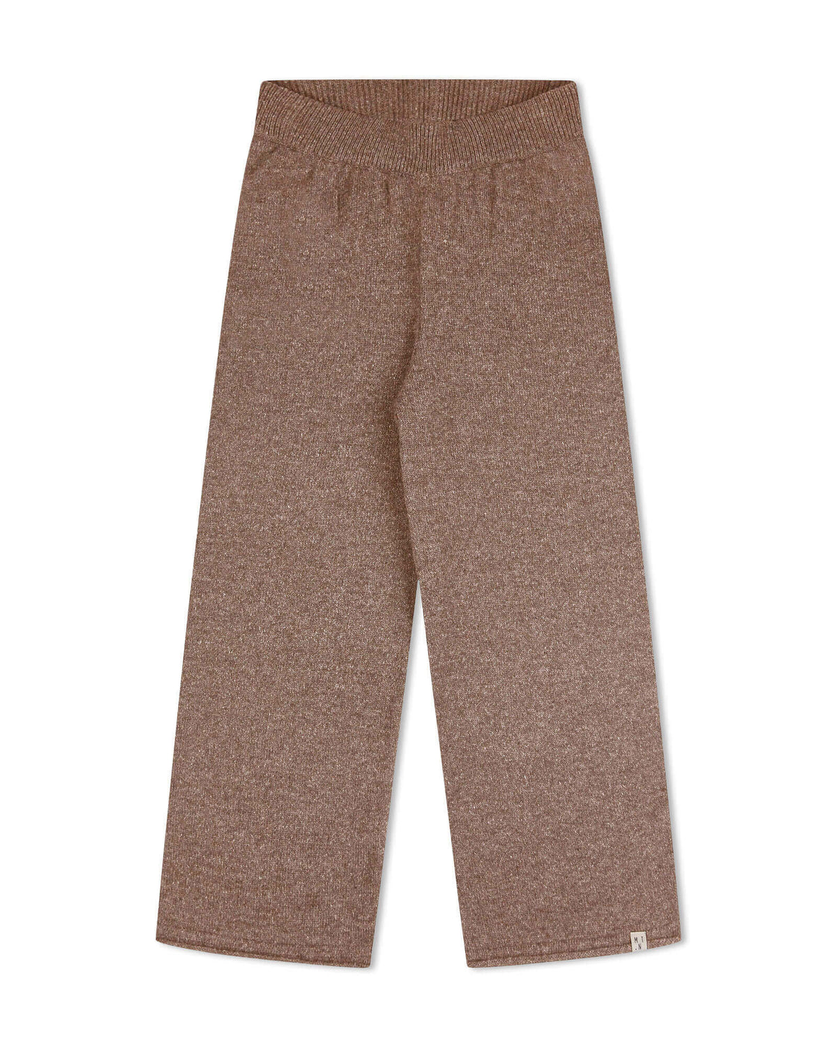 women's knitted culotte - charcoal