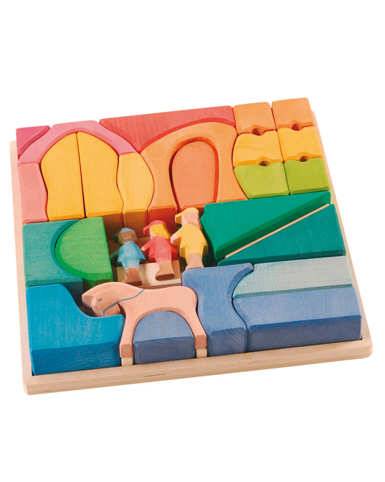 Ostheimer Regenboog bouwset - paardenboerderij 5510098