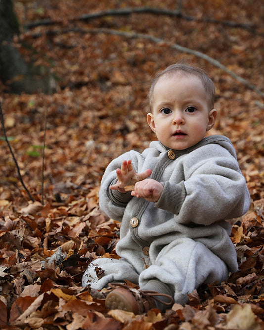 Overall wolfleece grijs 1