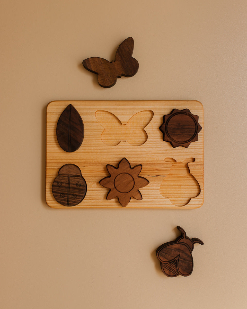Oyuncak dieren puzzle