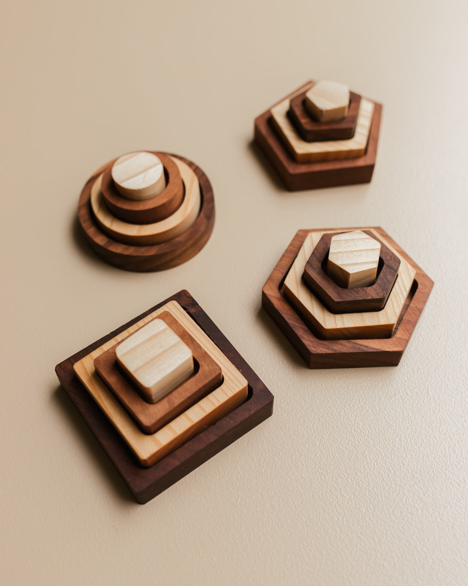 Oyuncak geometrische vormen los